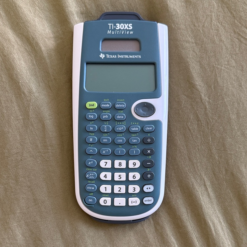Texas Instruments TI-30XS MultiView Calculator - Gray and White